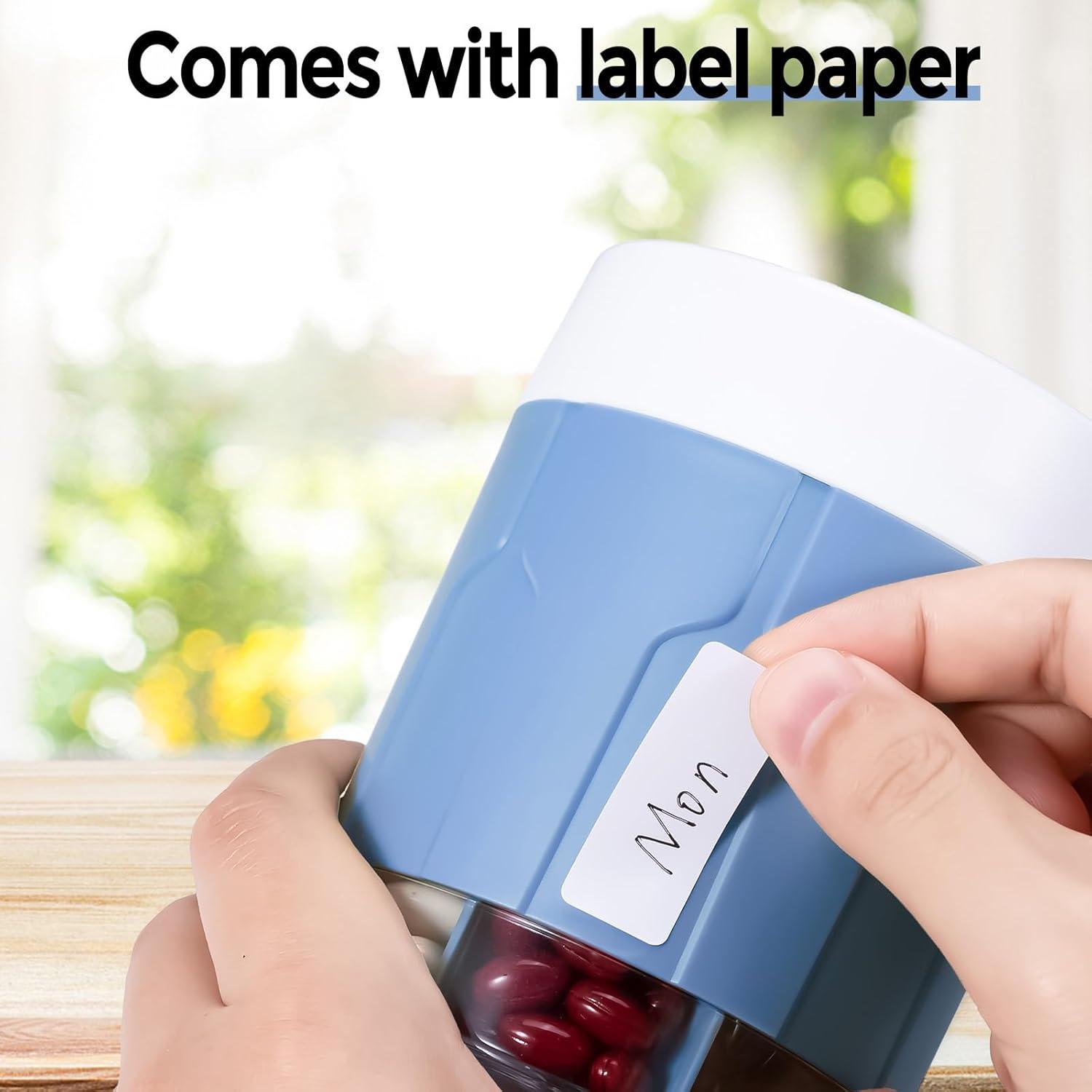 Organizador de Pastillas Semanal Betife Extra Grande Azul