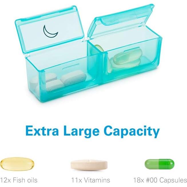 Organizador de Pastillas BUG HULL Semanal Grande 8 Piezas