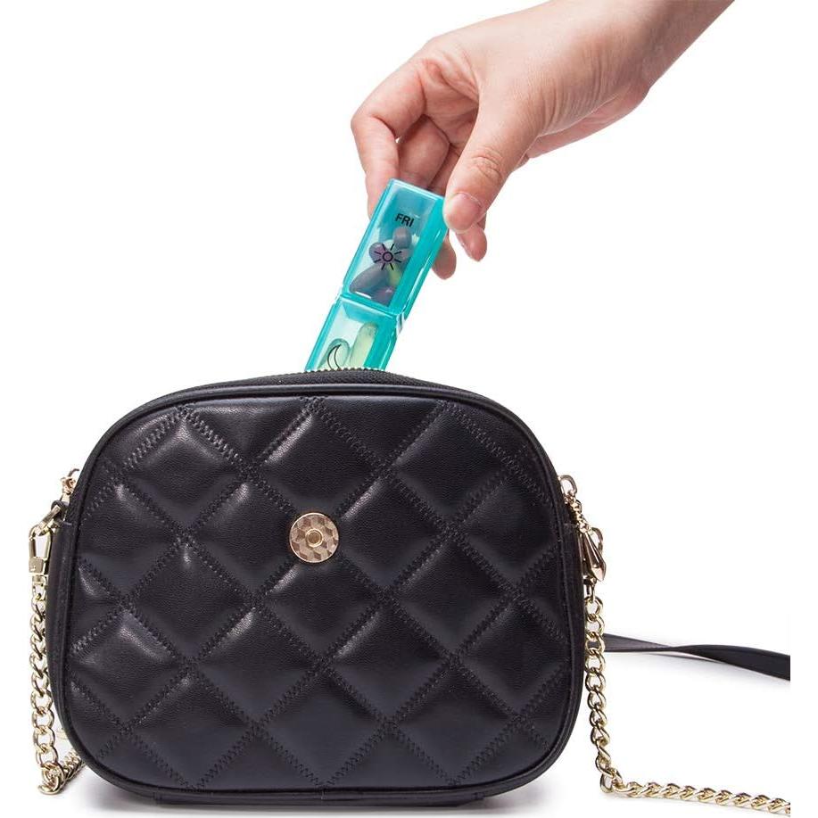 Organizador de Pastillas BUG HULL Semanal Grande 8 Piezas