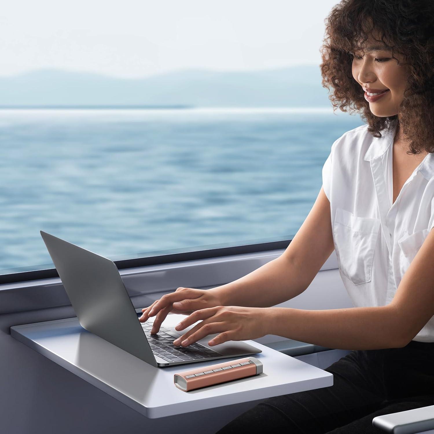 Organizador de Pastillas Semanal Daviky Aluminio Rosa 7 Días