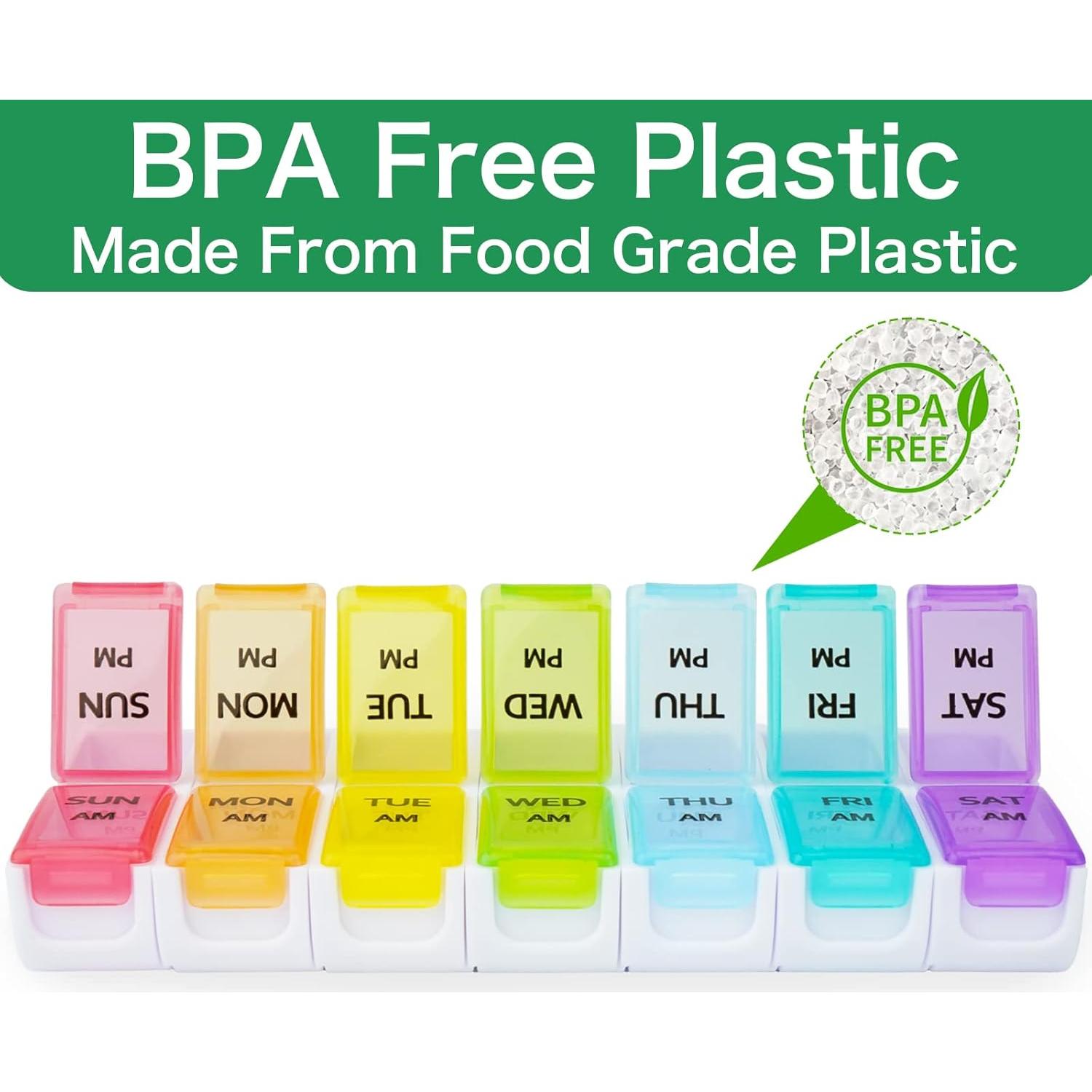 Organizador de Pastillas DailyRest Semanal AM PM 7 Días