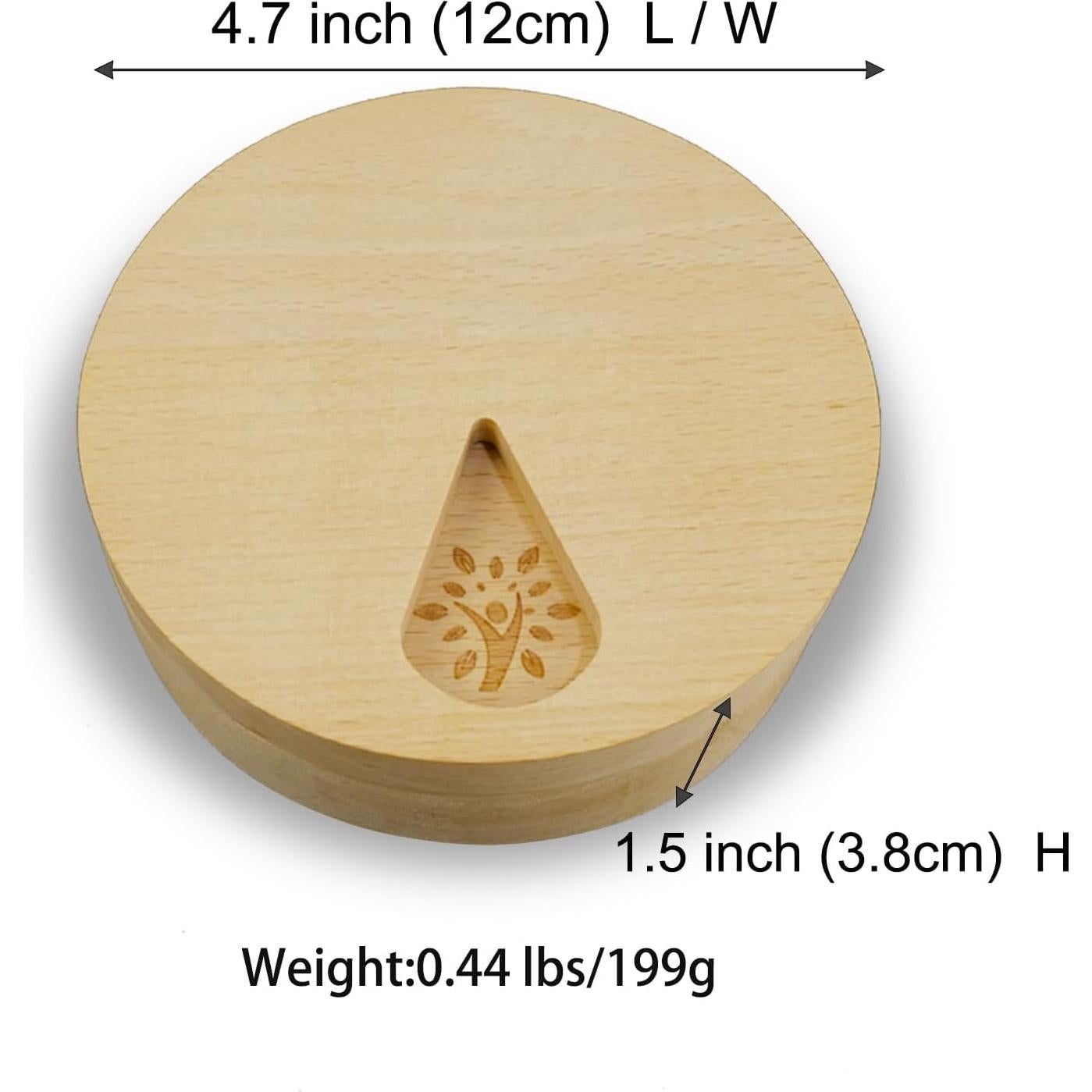 Organizador Semanal de Pastillas de Madera CHIEMOT 7 Días
