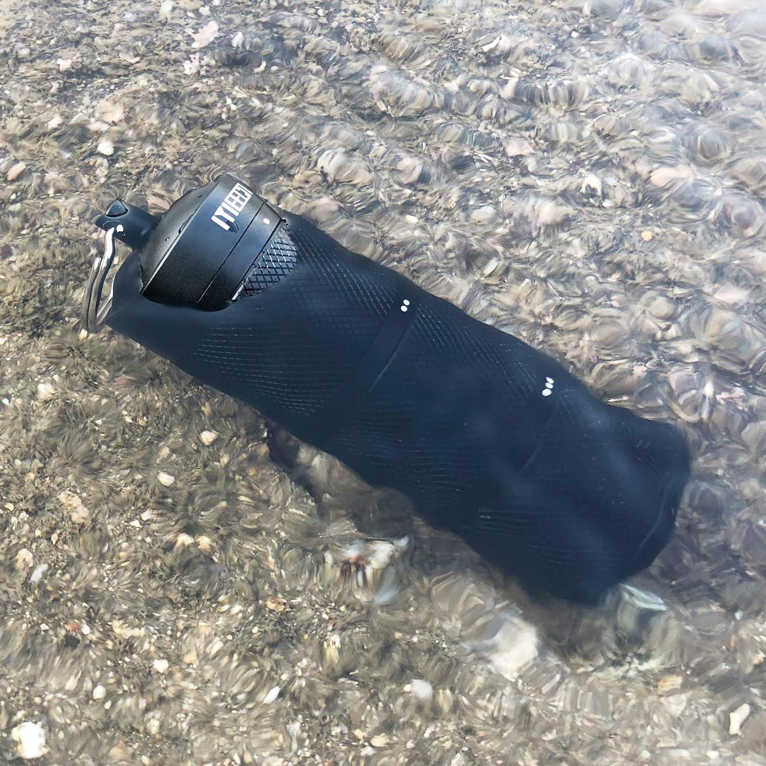 Organizador de Pastillas MEECN 3 Capas Aluminio Impermeable Negro