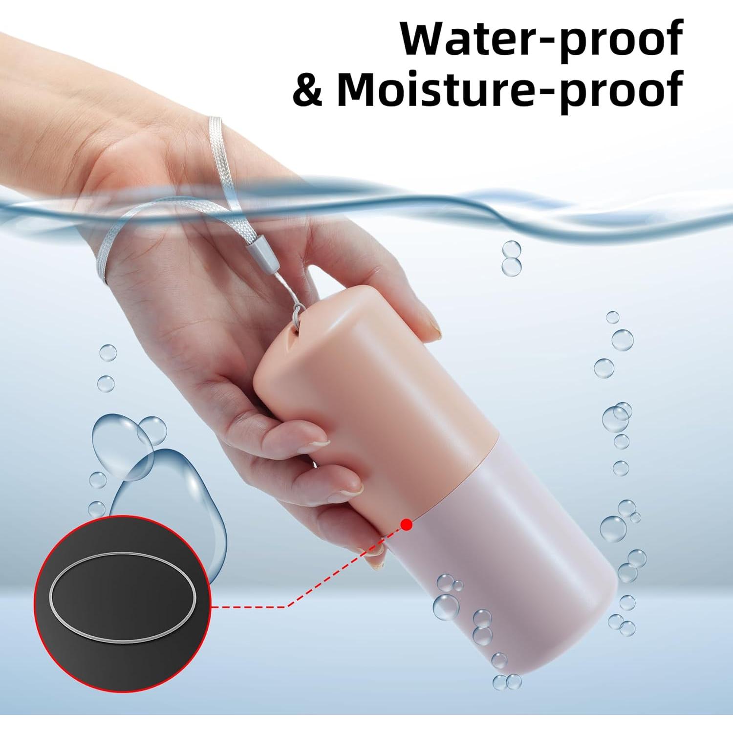 Organizador de Pastillas Semanal Restree Rosa - Impermeable 7 Compartimentos