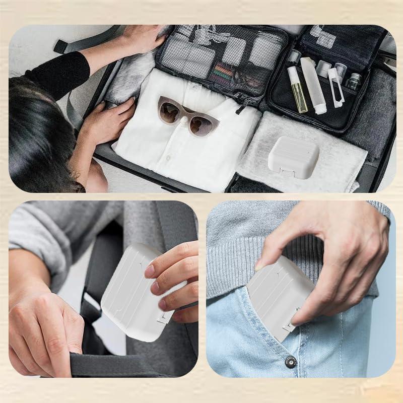 Organizador de Pastillas de Viaje BOBOAR con 7 Compartimentos