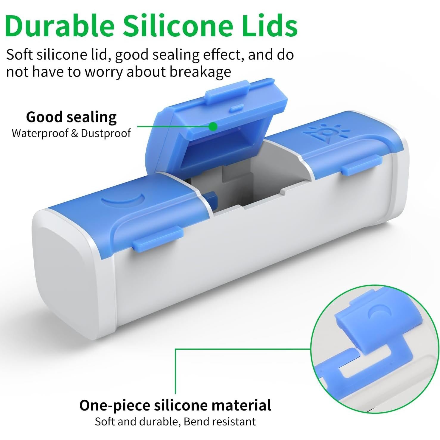 Organizador de Pastillas Urekt 3 Veces al Día - 3 Paquetes