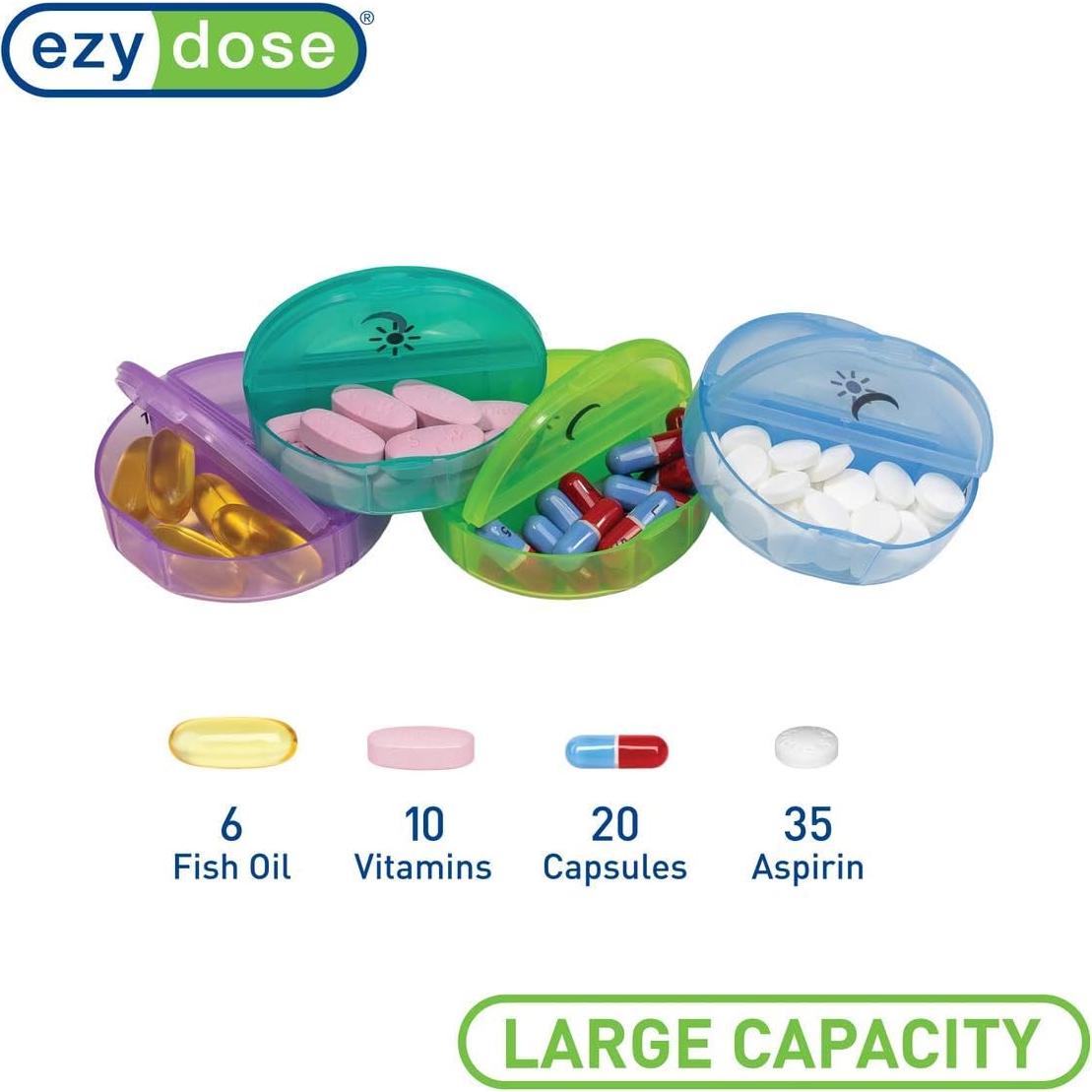Planificador de Pastillas Ezy Dose 7 Días AM/PM Libre BPA