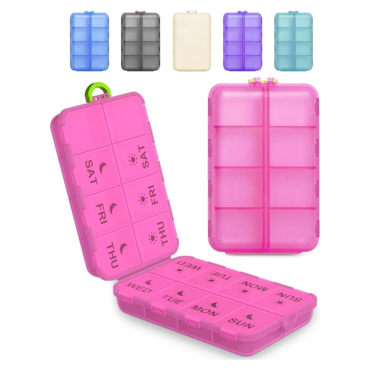 Organizador de Pastillas SESIIduo Semanal AM PM 14.9x9.9cm