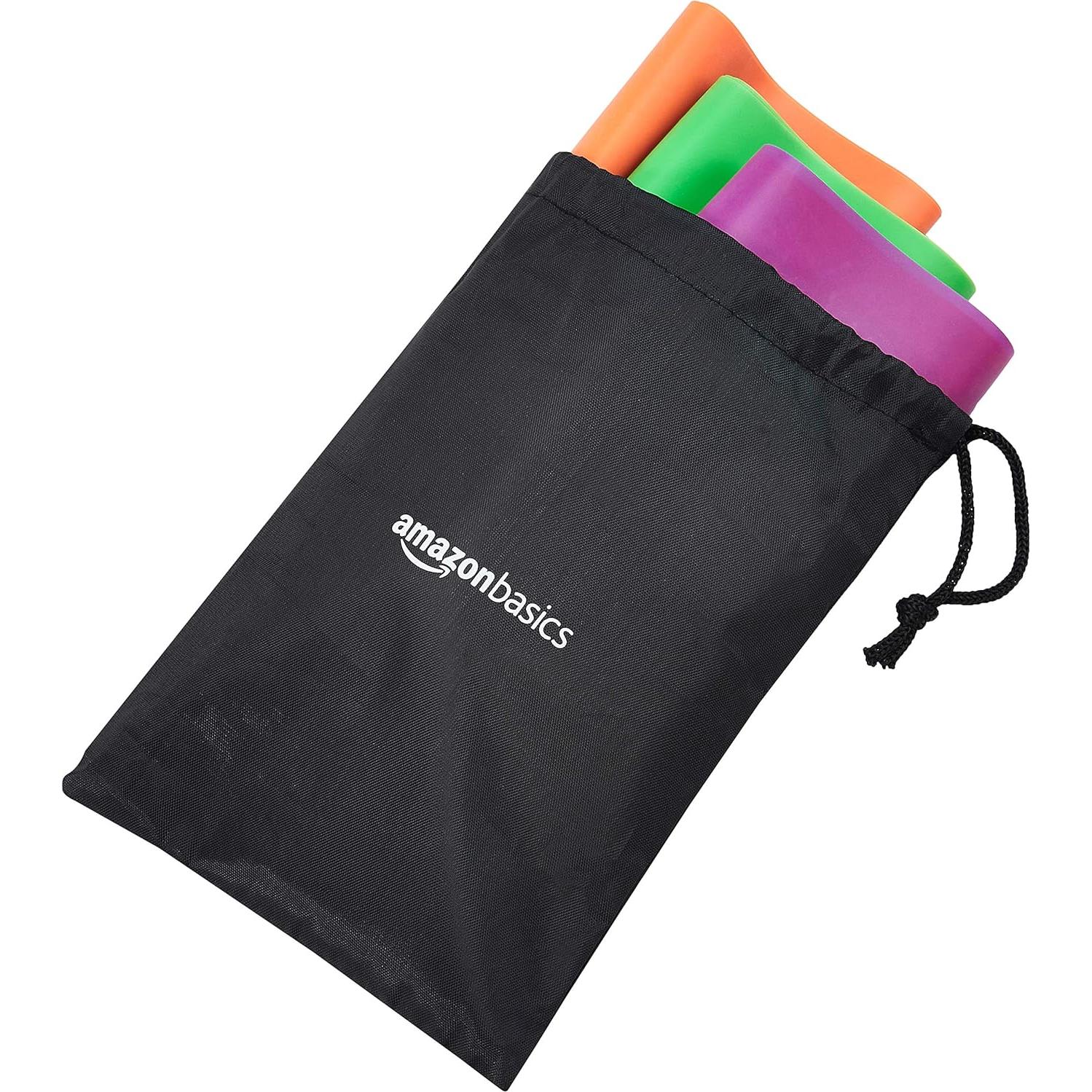 Set de 3 Bandas de Resistencia Amazon Basics TPE 150 cm