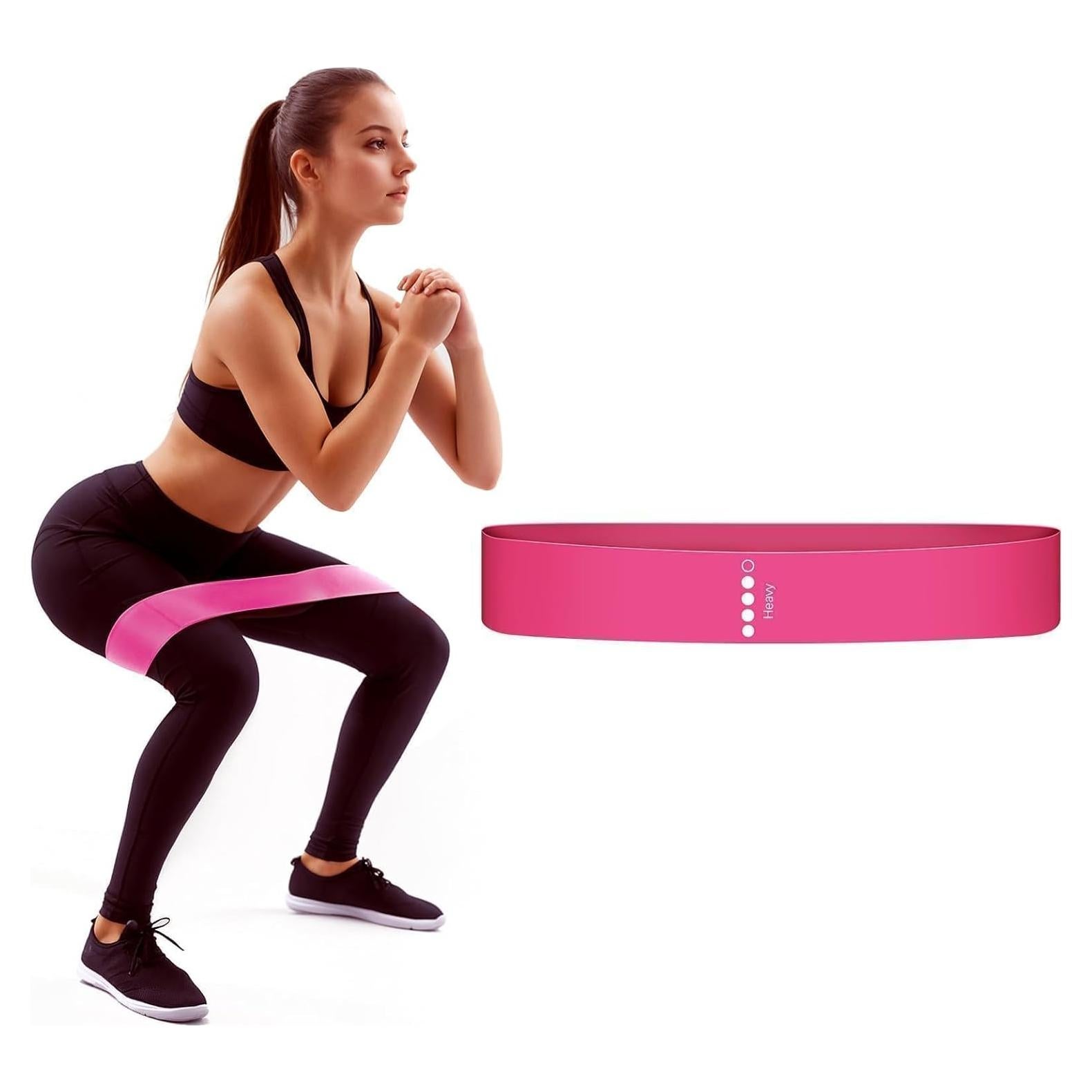 5 Bandas de Resistencia Pesadas Criyar para Ejercicio y Pilates