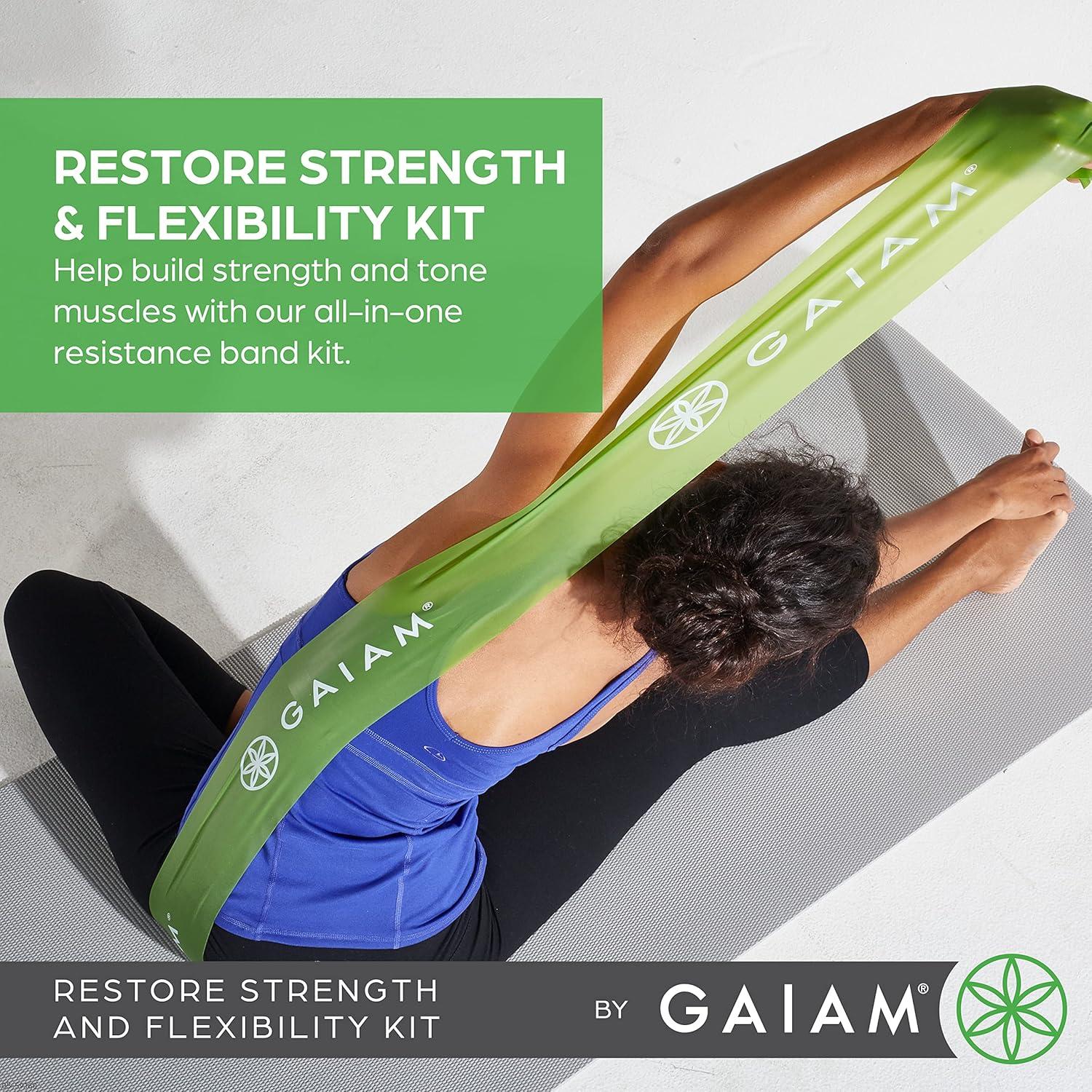 Kit de Bandas de Resistencia Gaiam Restore - 3 Niveles