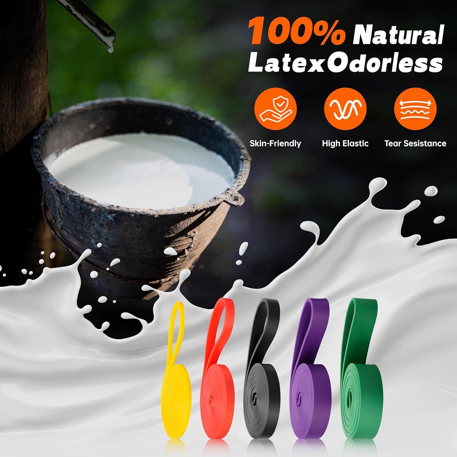 Set de 6 Bandas de Resistencia Genérica para Entrenamiento