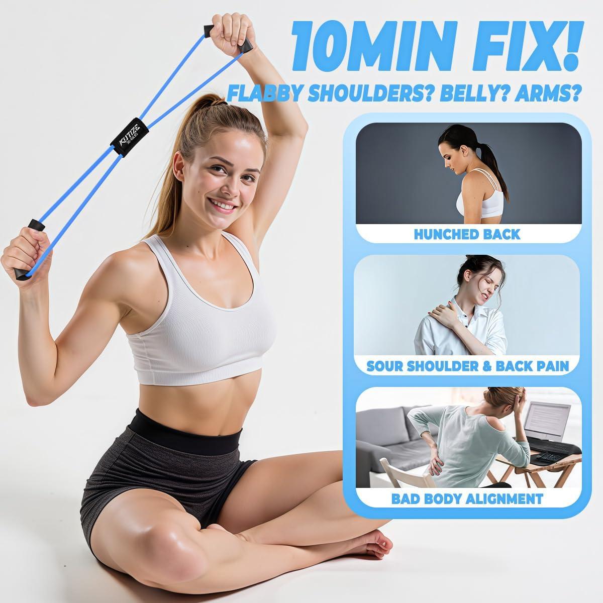 Bandas de Resistencia en Forma de 8 KUTIZE para Ejercicio