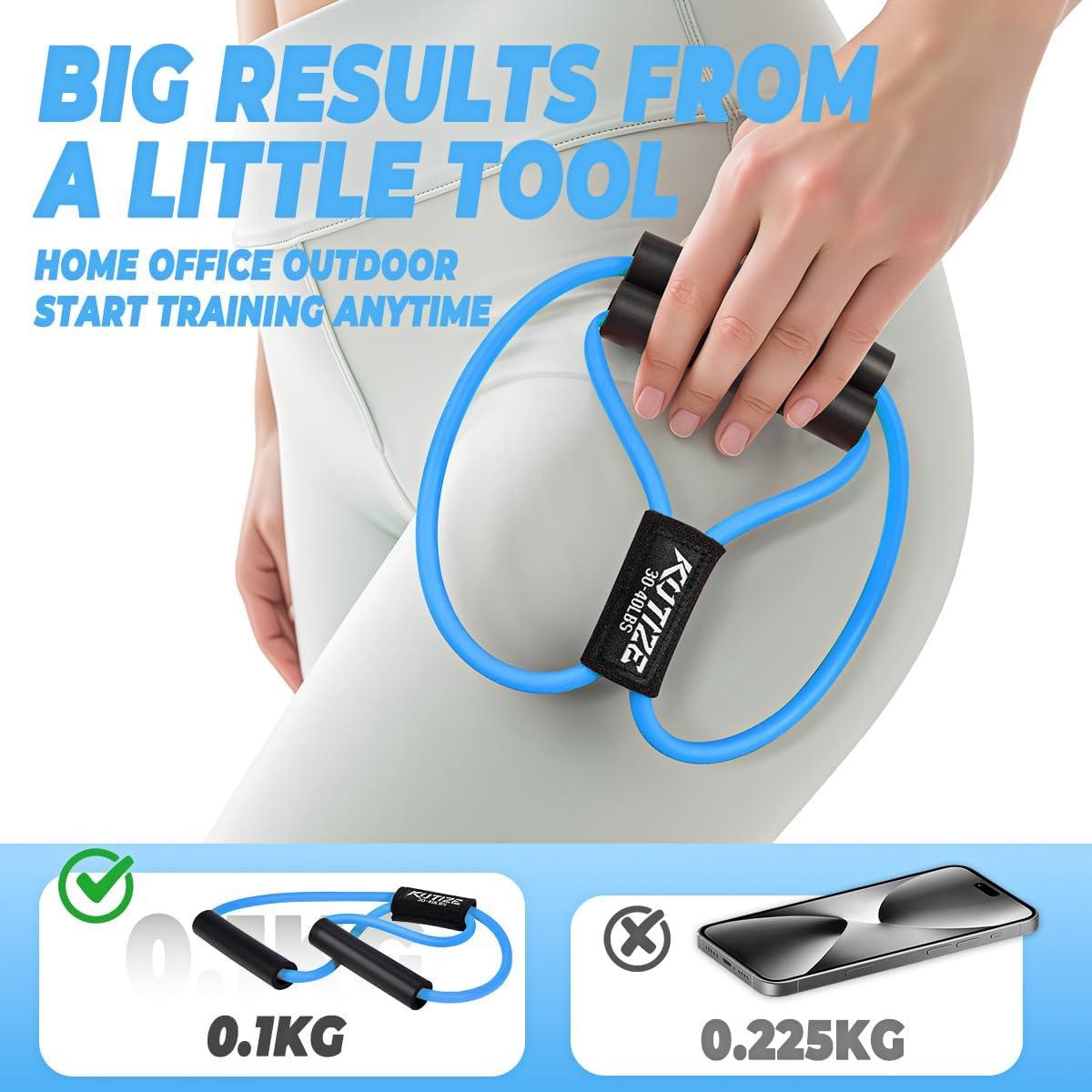 Bandas de Resistencia en Forma de 8 KUTIZE para Ejercicio