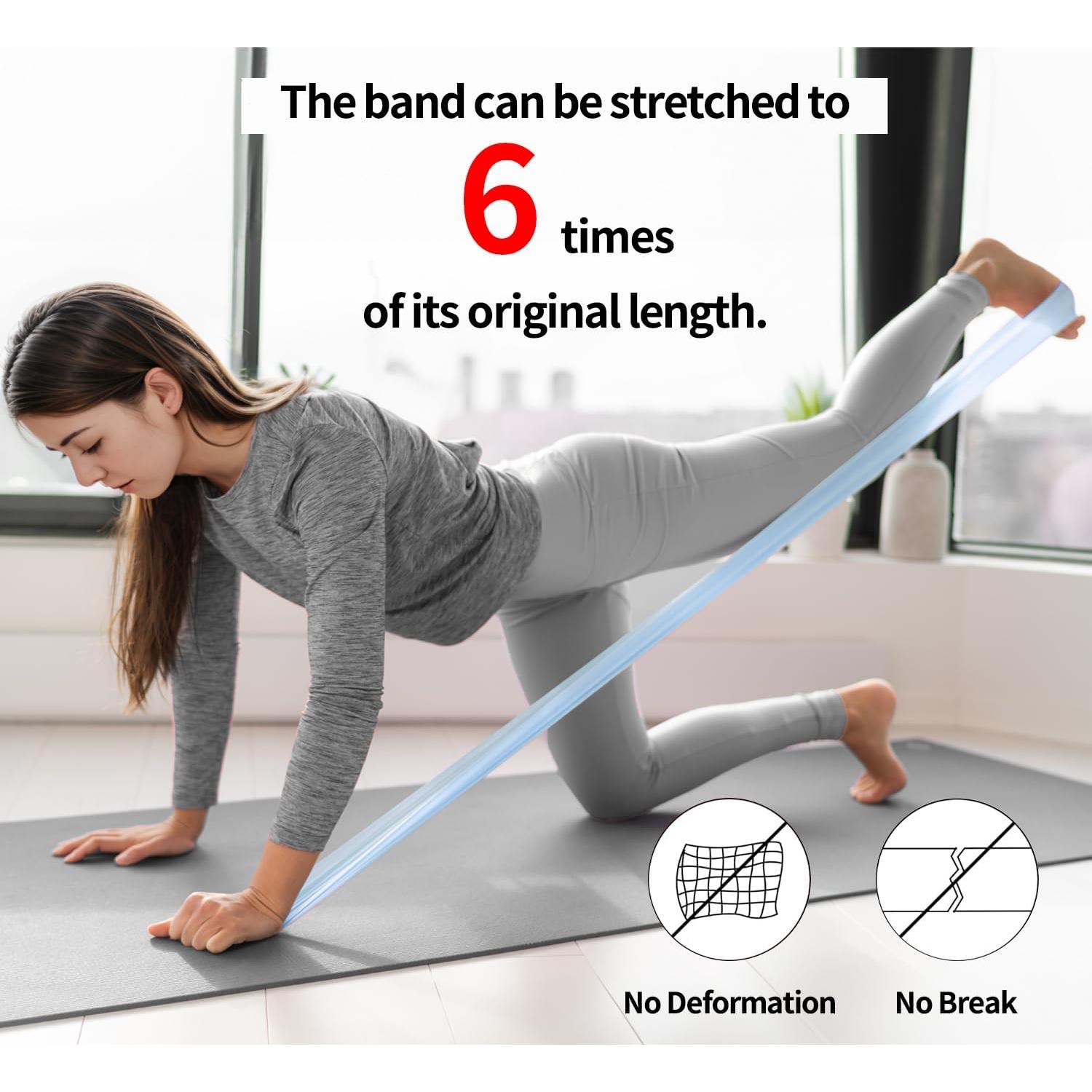 PROIRON Juego de Bandas de Resistencia Láttex 1.5M 3 Niveles