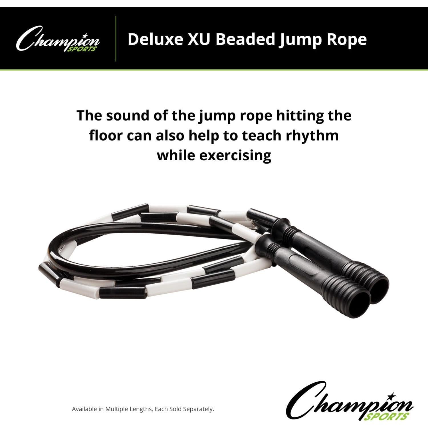 Cuerda de Salto Beaded Deluxe XU Champion Sports 1.83 m