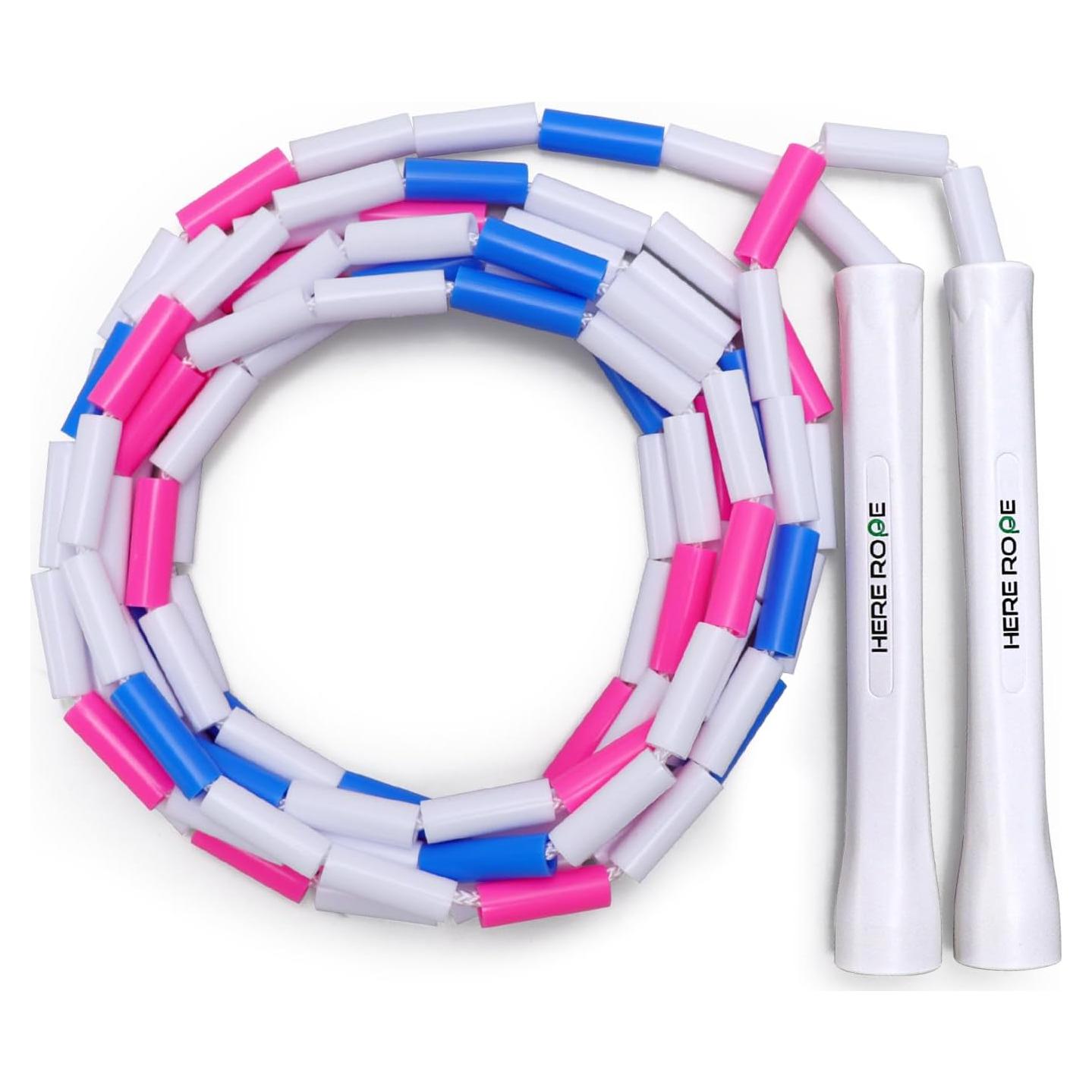 Cuerda de Salto Ajustable Hererope 3 m con Cuentas Irrompibles