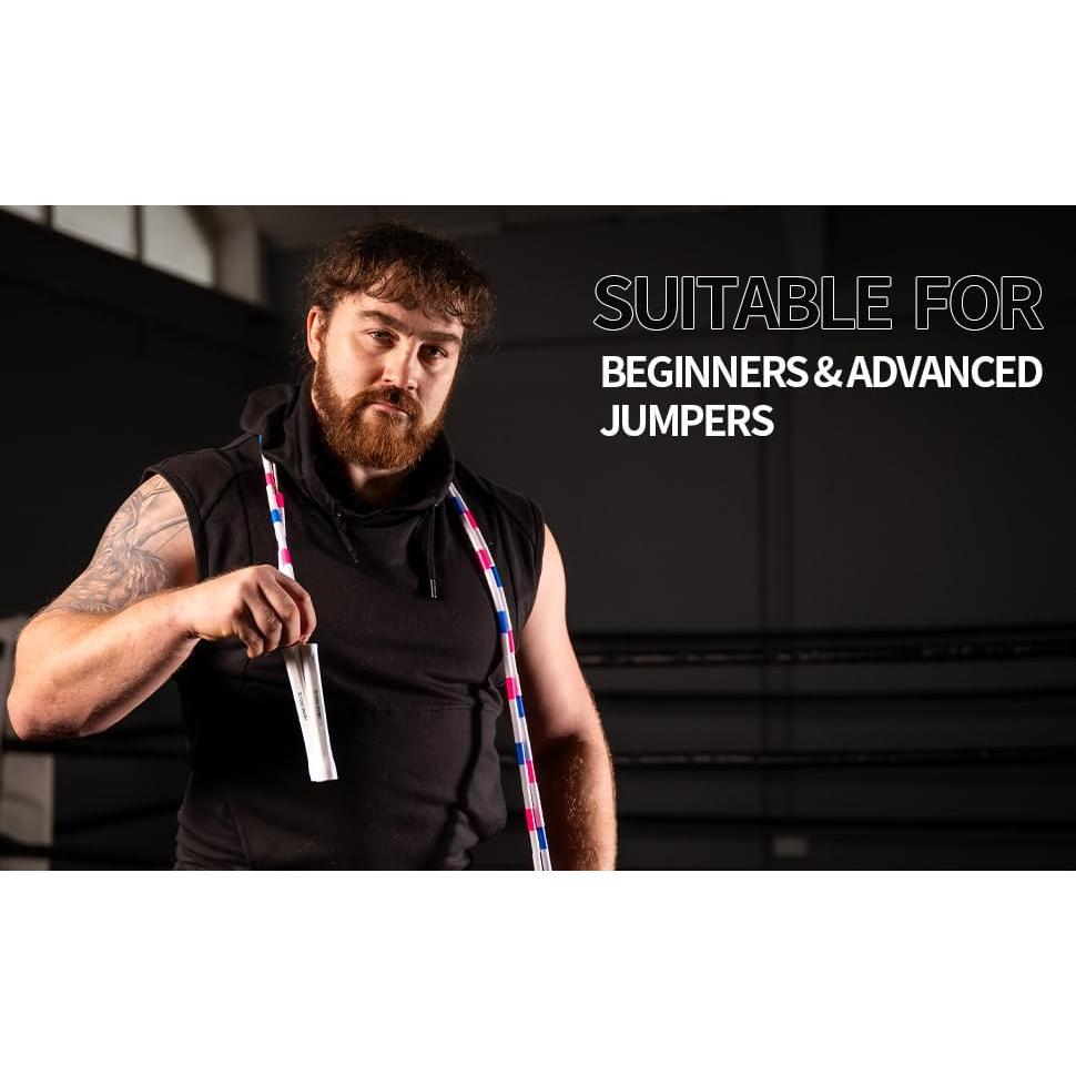Cuerda de Salto Ajustable Hererope 3 m con Cuentas Irrompibles