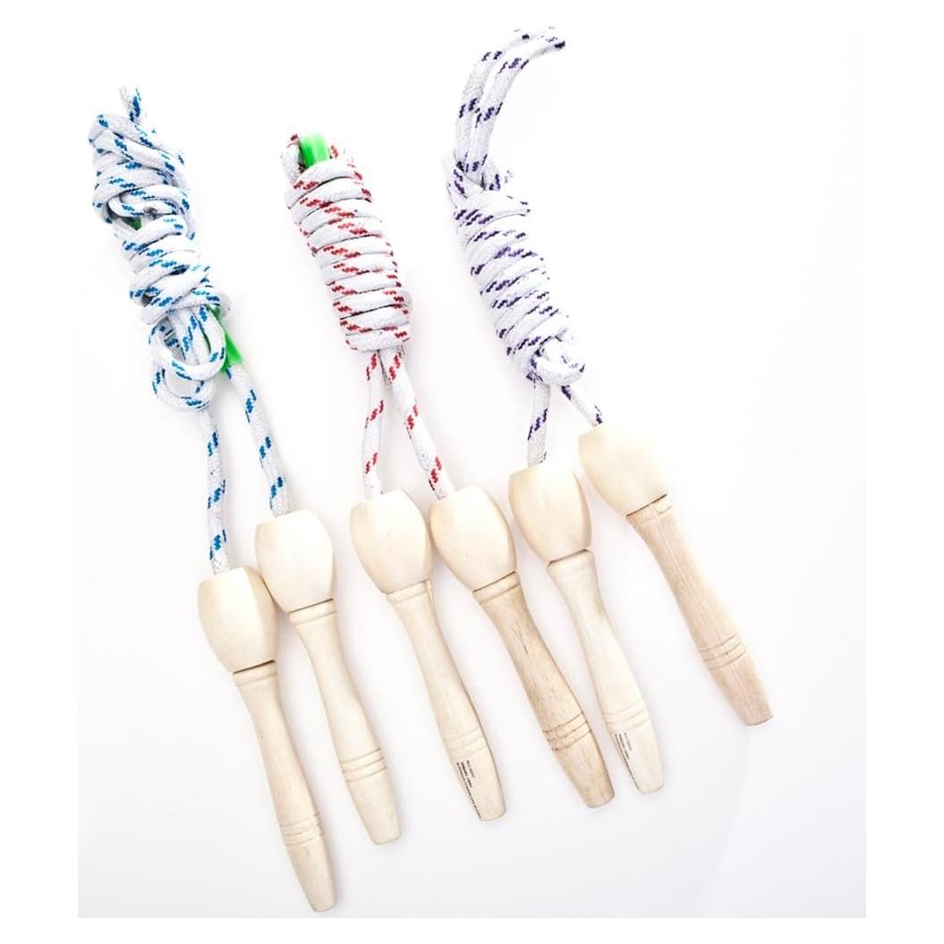 Cuerda de Salto de Madera Rhode Island 2.13 m Multicolor