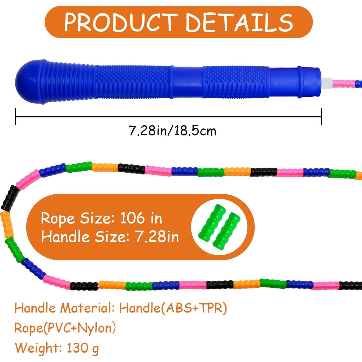 Cuerda de Salto Ajustable ACEONE para Niños y Adultos 279cm