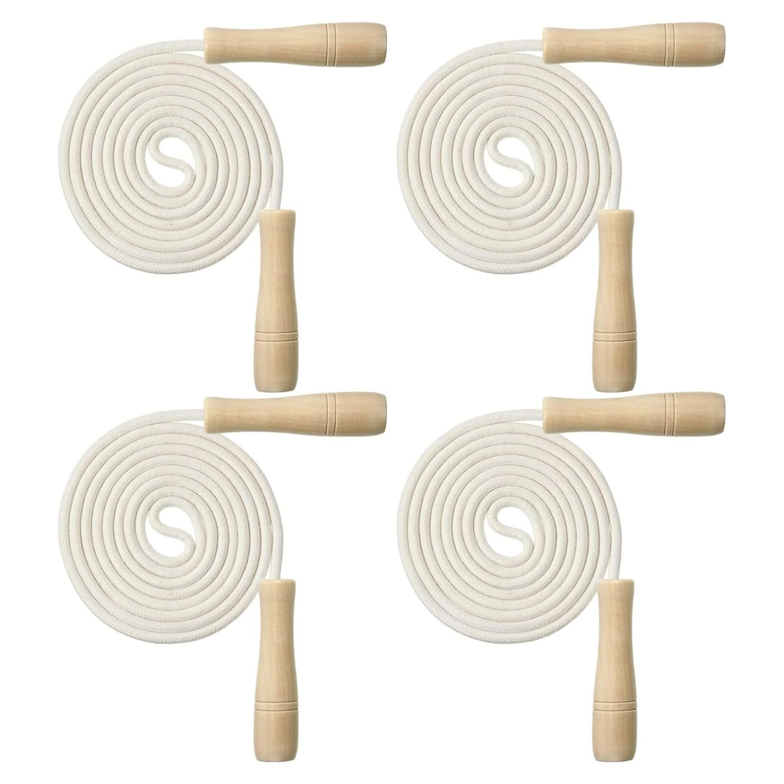 Cuerda de Saltar Ajustable para Niños Hungdao 2.5m 4 Piezas