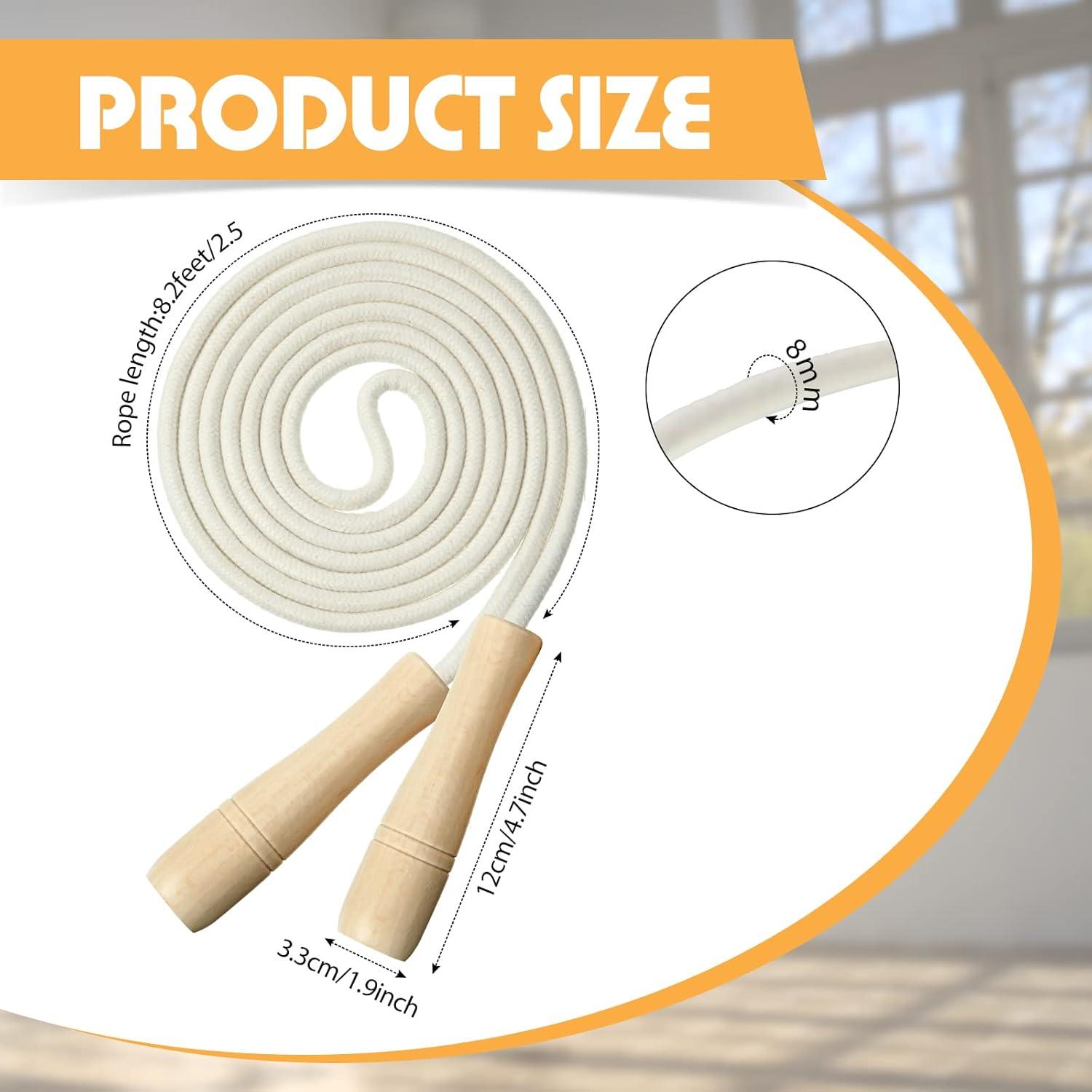 Cuerda de Saltar Ajustable para Niños Hungdao 2.5m 4 Piezas