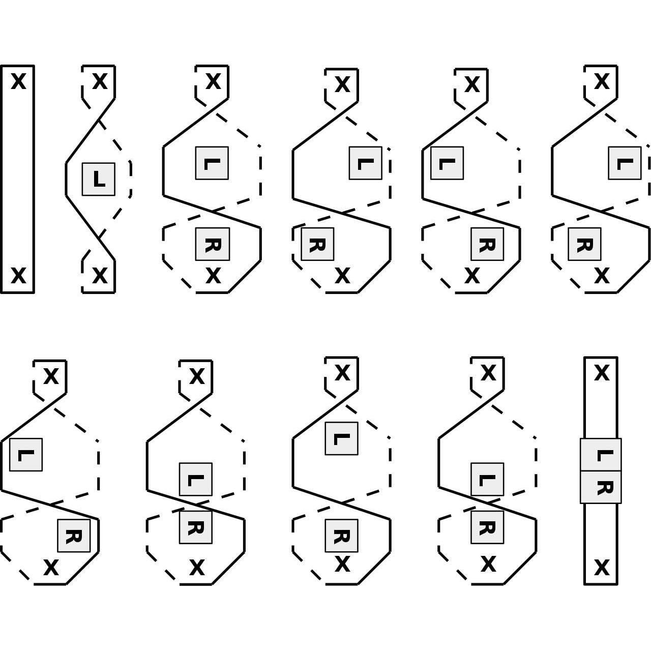 Cuerda de Salto China Deluxe Matty's Toy Stop - Paquete de 4