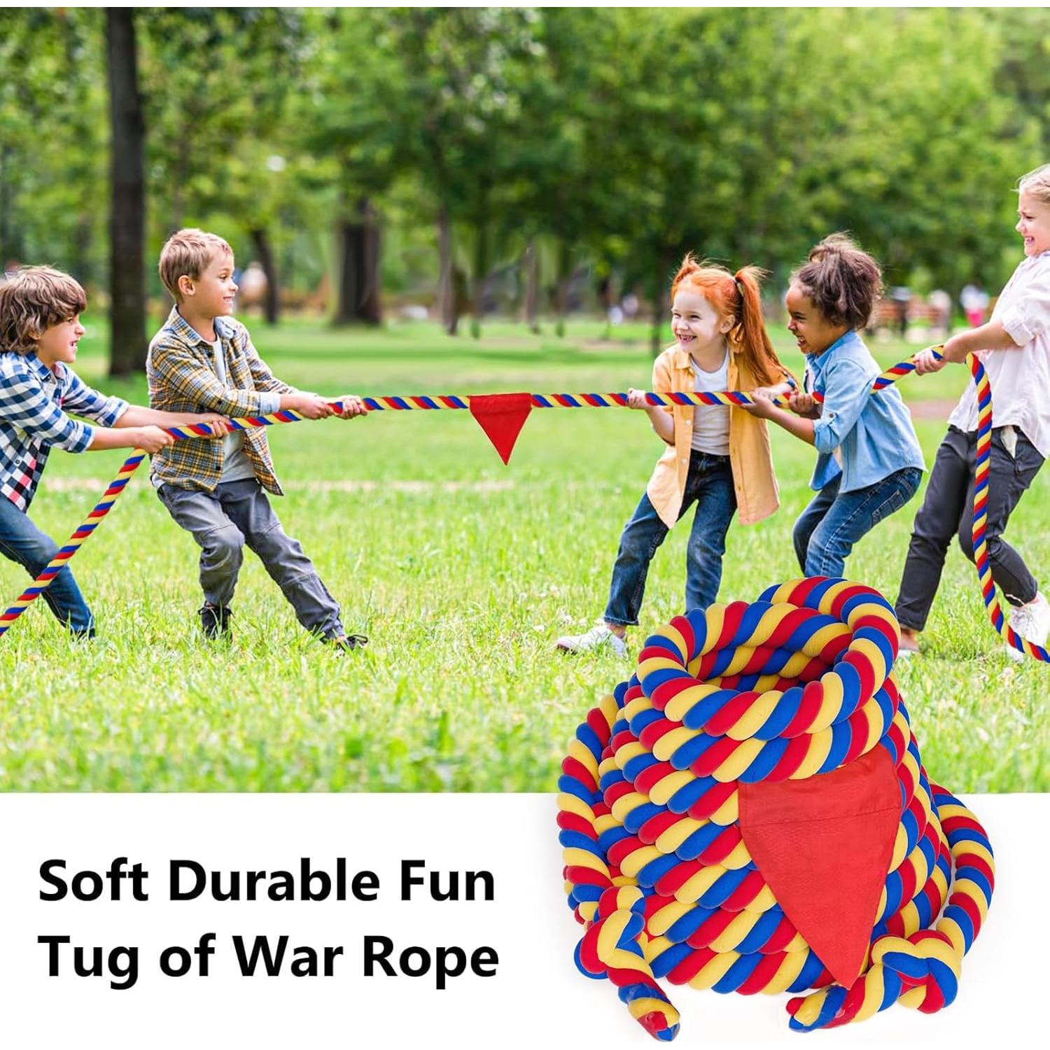Cuerda de Tirar de Guerra X XBEN 10.67m para Niños y Adultos