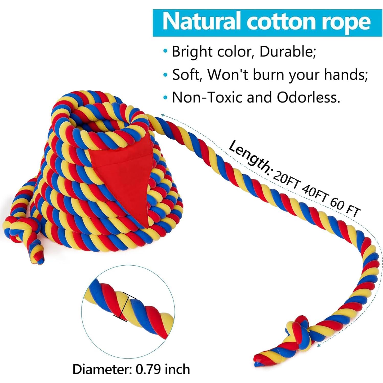 Cuerda de Tirar de Guerra X XBEN 10.67m para Niños y Adultos