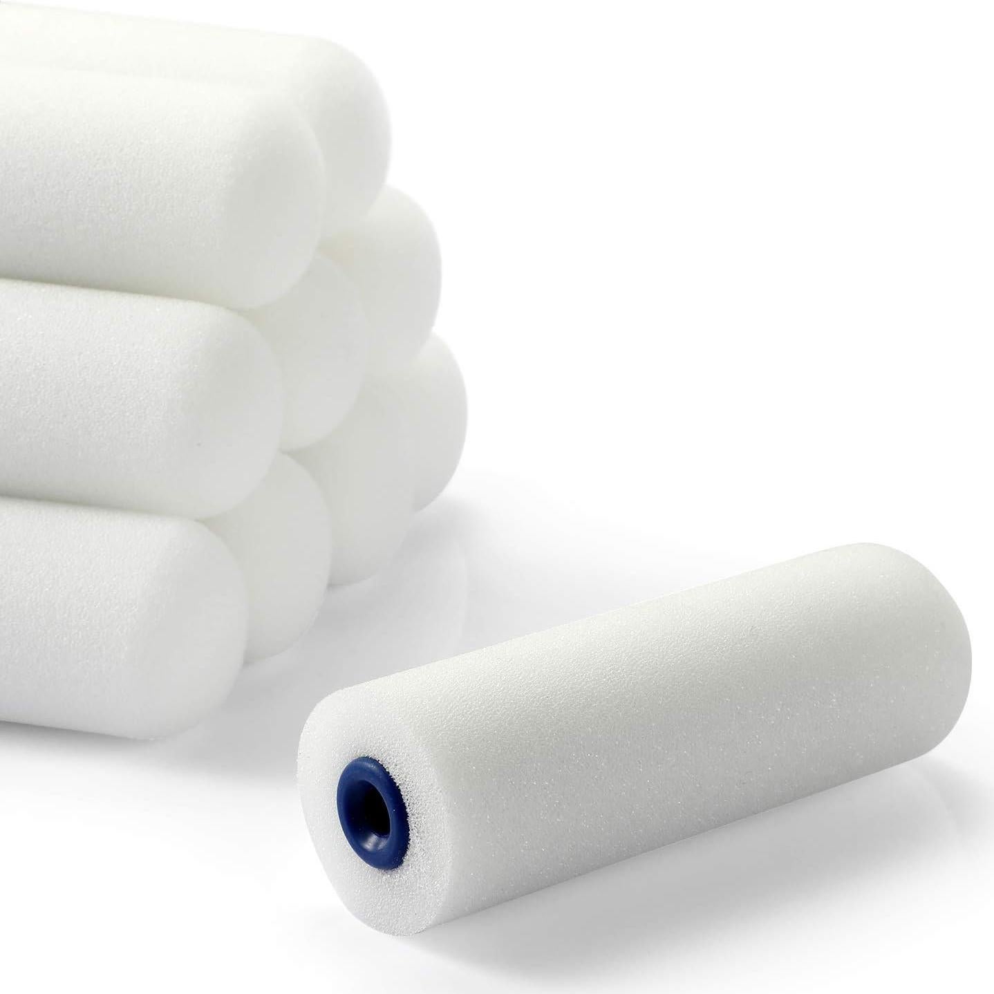 Juego de Mini Rodillos de Pintura de Espuma KUPOO 4" 11 Pzas