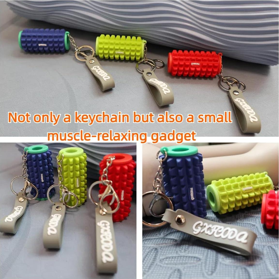 Llave de masaje GXFCODA mini rodillo de espuma verde