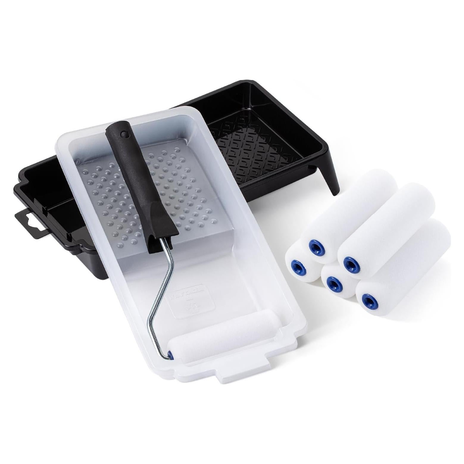 Juego de Rodillos de Pintura de Espuma Bates 4" 8 Piezas