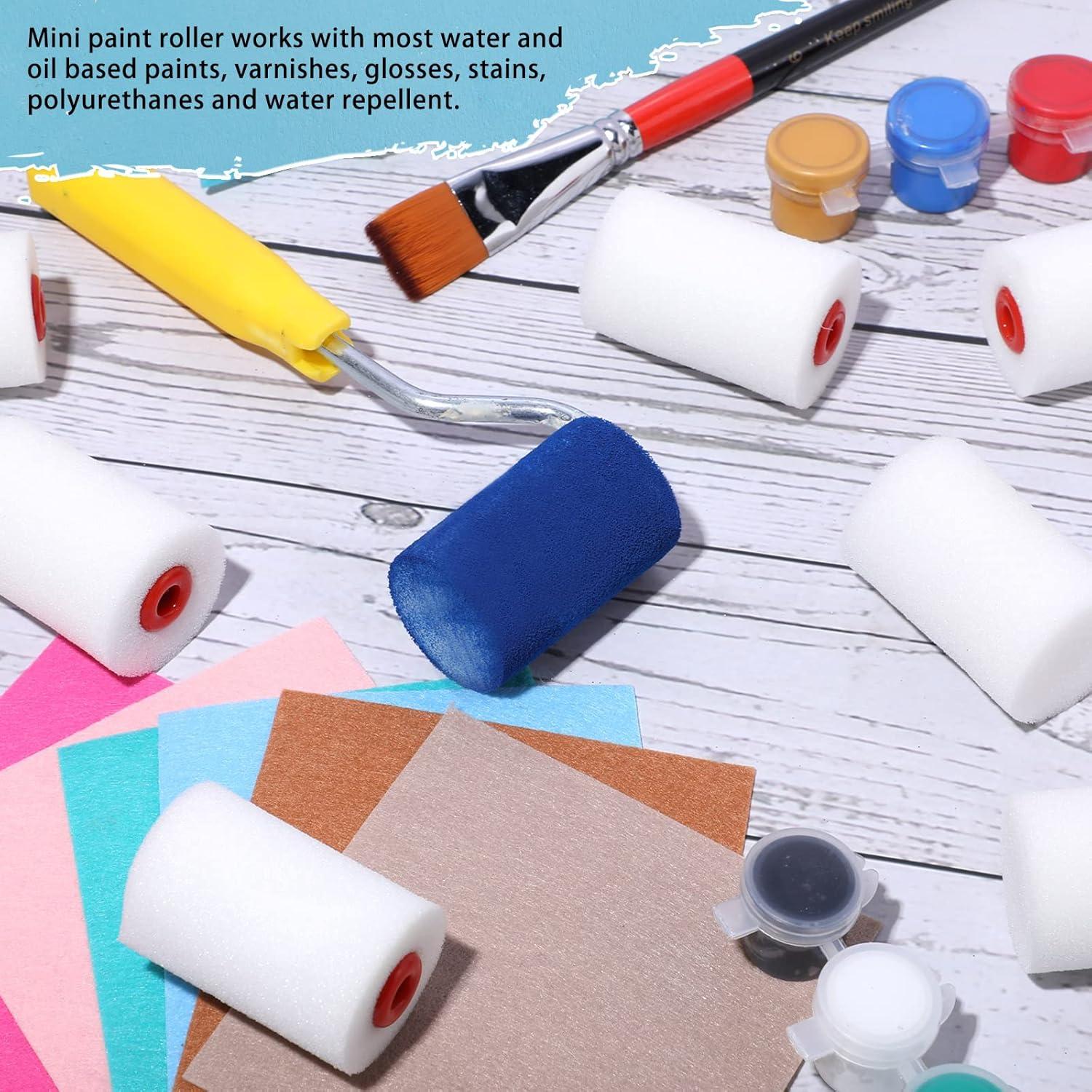 60 Cubiertas de Rodillo de Pintura de Espuma 5 cm Nuogo