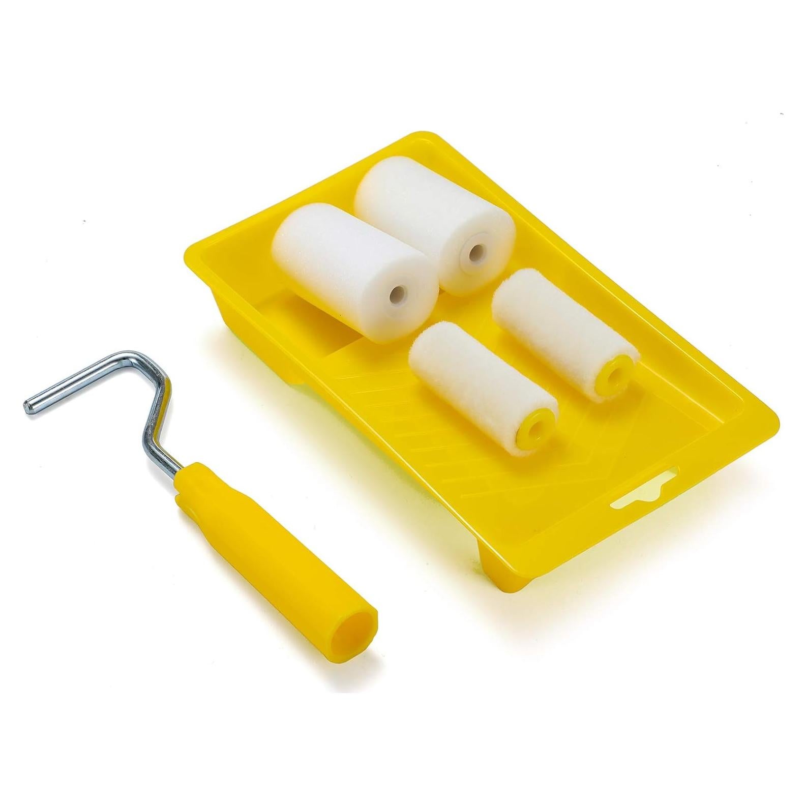 Kit Mini Rodillo de Pintura NANJA 2" con Bandeja y Fundas