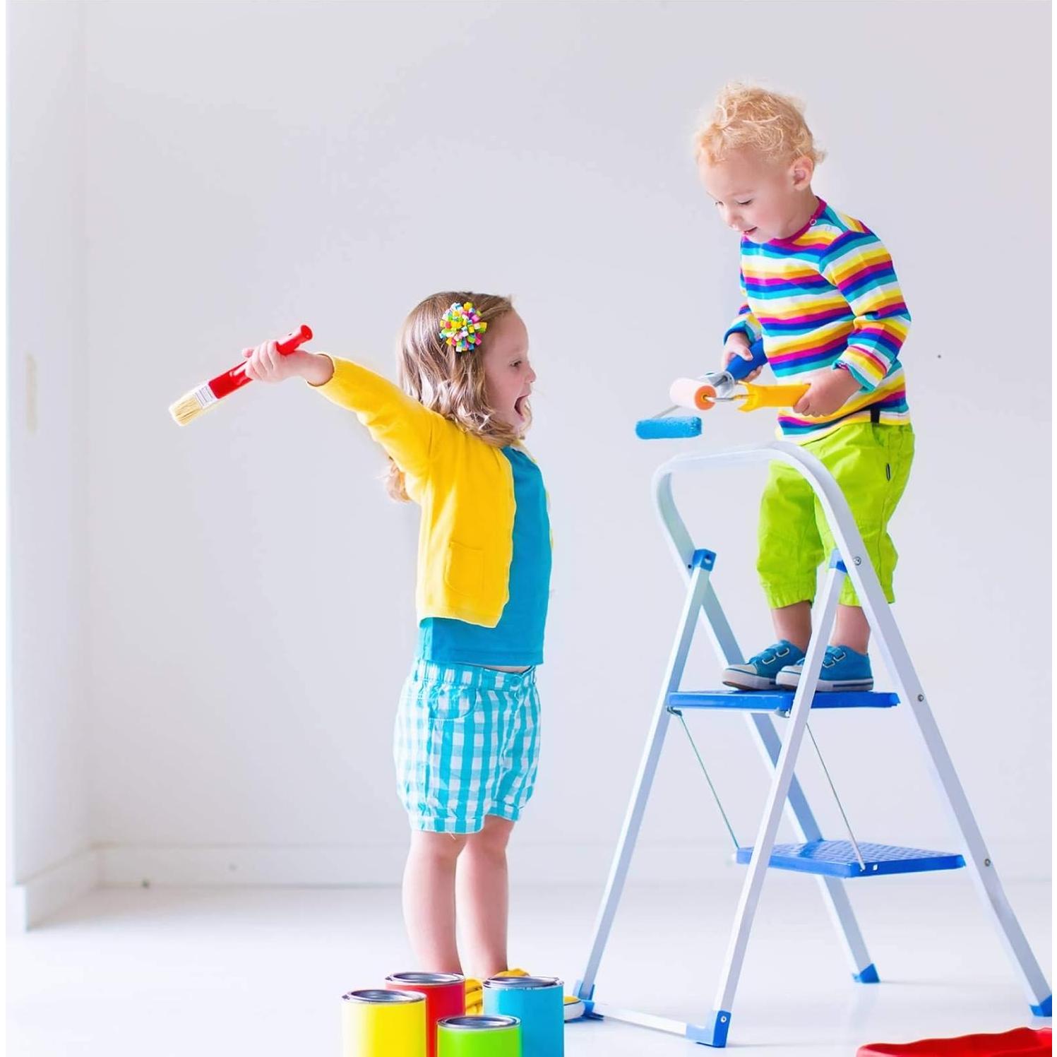 Kit Mini Rodillo de Pintura NANJA 2" con Bandeja y Fundas