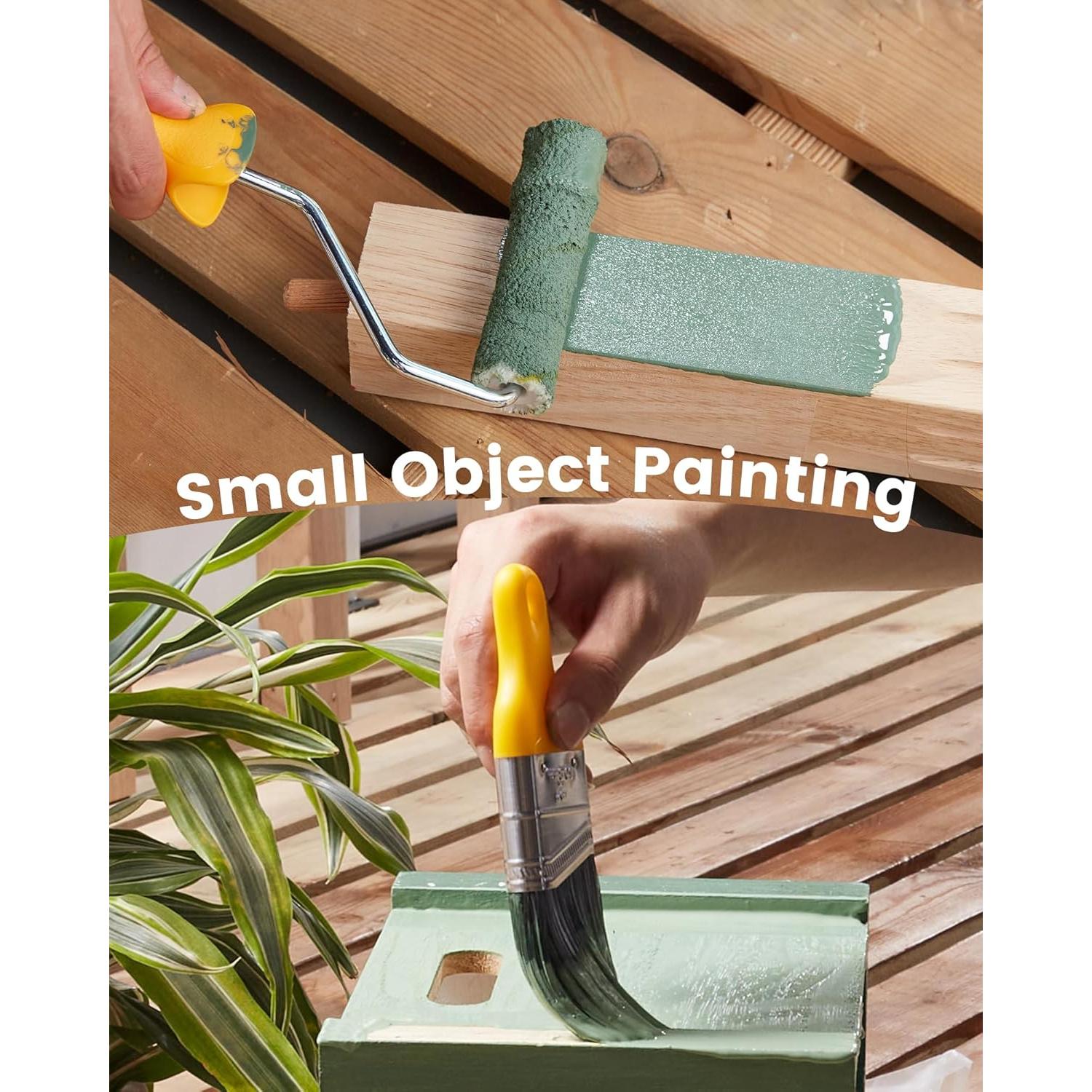 Kit de Rodillo de Pintura Voomey 13 Piezas 4" Microfibra