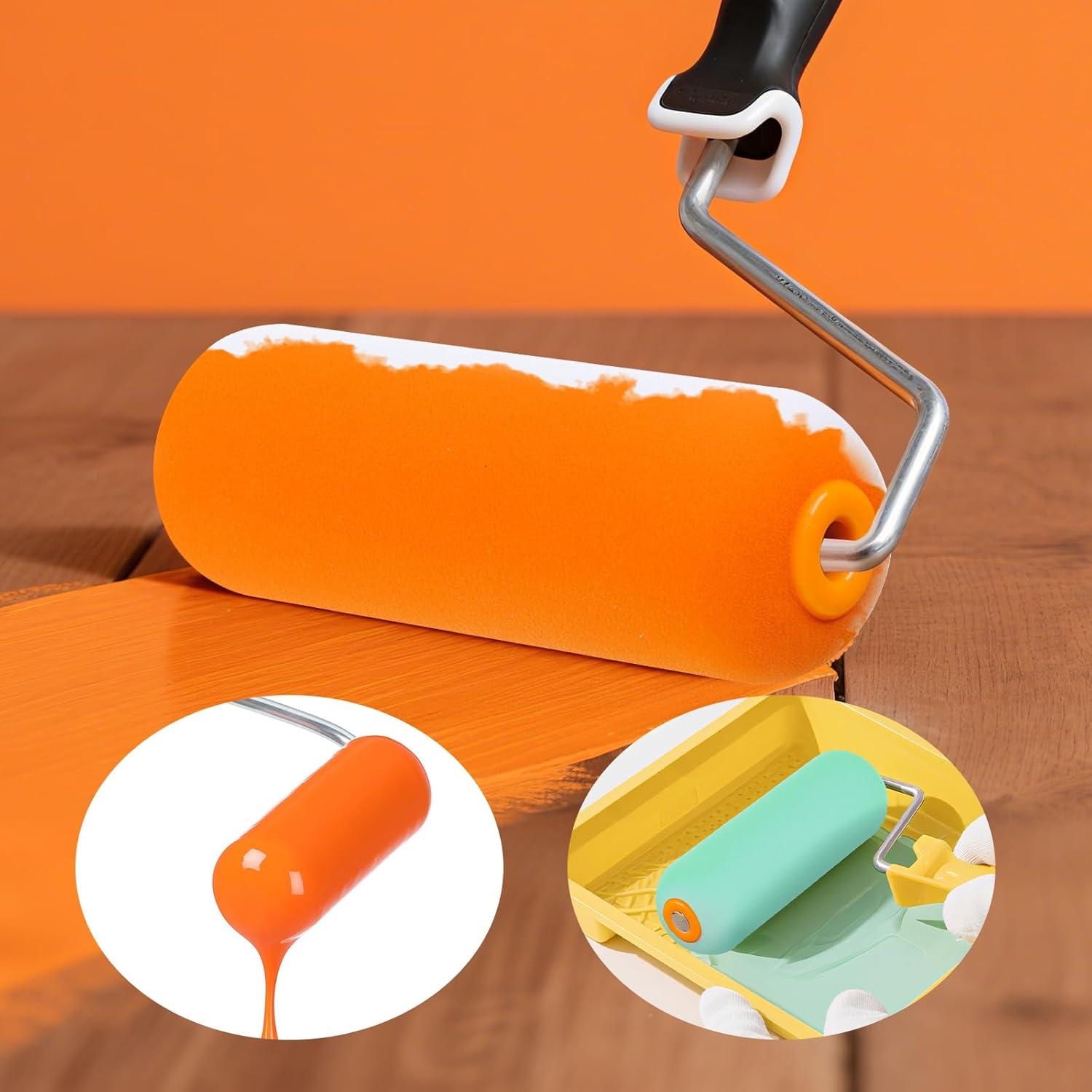 Kit de Rodillos de Pintura de Espuma COMNICO 50 Pcs 10.3 cm