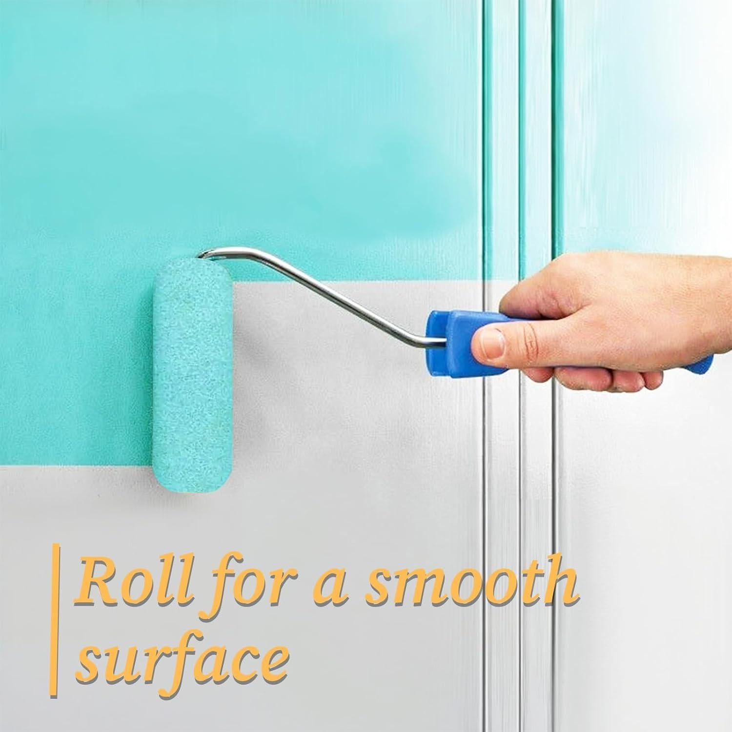 Kit de Rodillos de Pintura de Espuma COMNICO 50 Pcs 10.3 cm