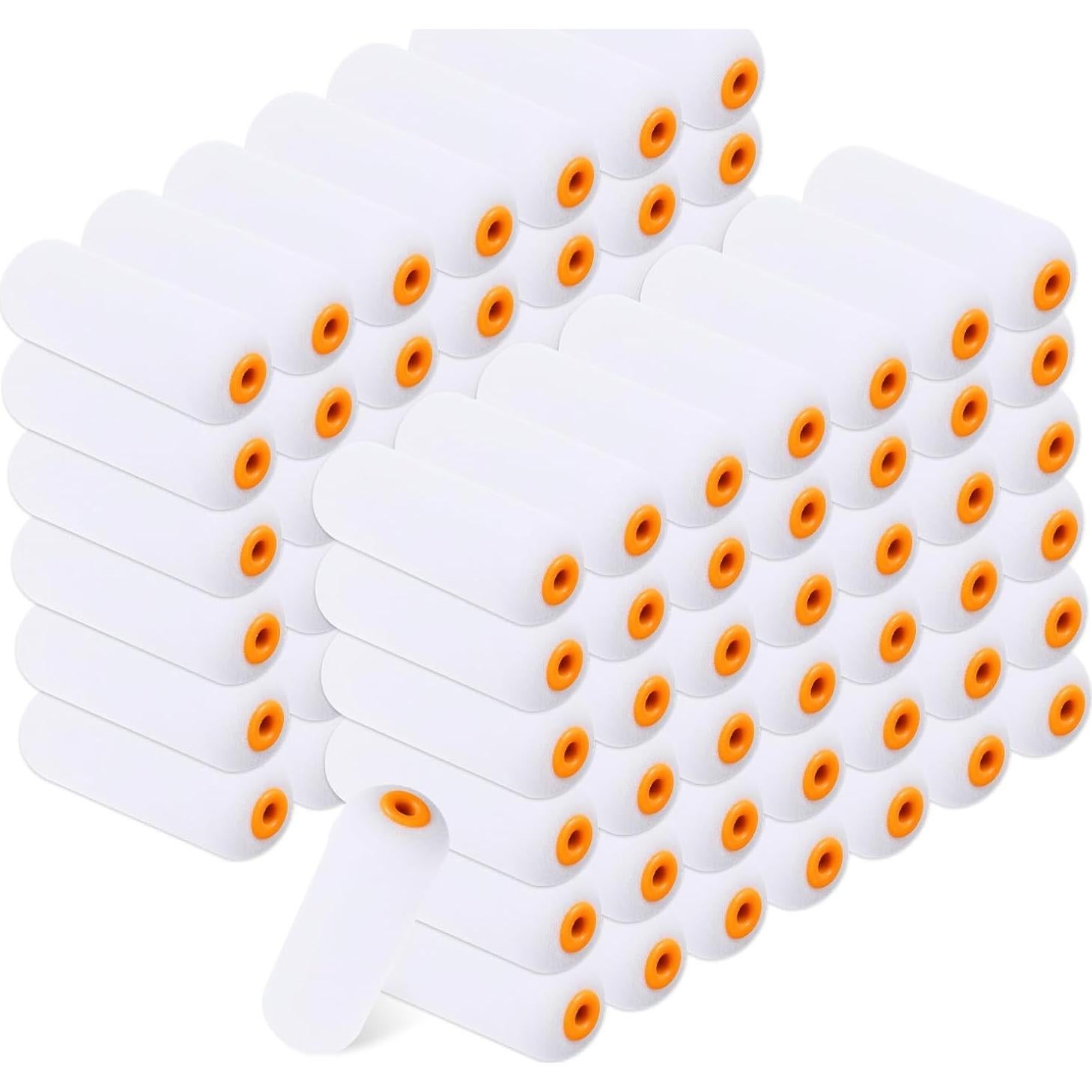 Kit de Rodillos de Pintura de Espuma COMNICO 50 Pcs 10.3 cm