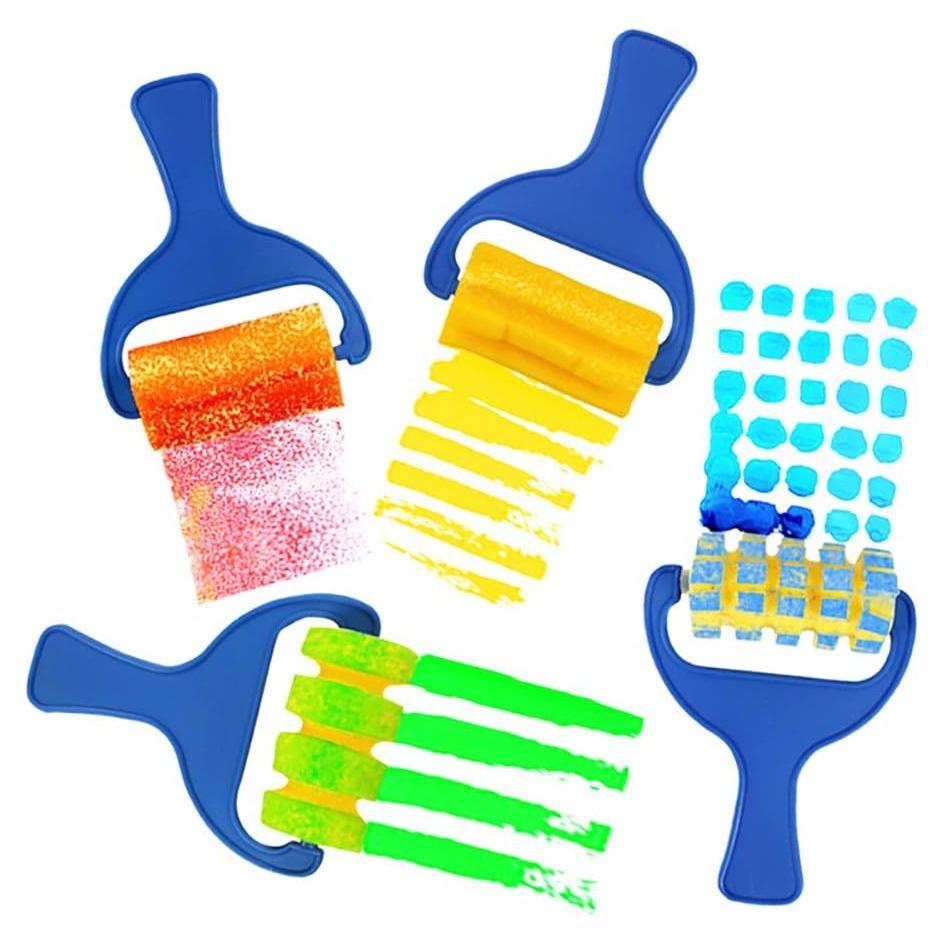 Set de Rodillos de Esponja KLOLKUTTA para Pintura - 4 Piezas