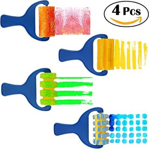 Set de Rodillos de Esponja KLOLKUTTA para Pintura - 4 Piezas