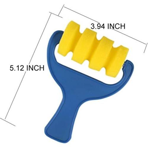 Set de Rodillos de Esponja KLOLKUTTA para Pintura - 4 Piezas
