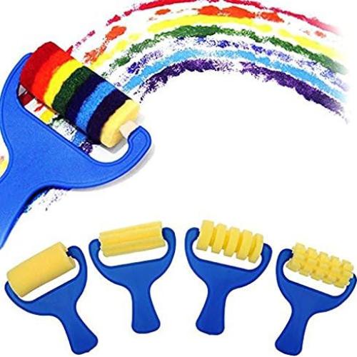 Set de Rodillos de Esponja KLOLKUTTA para Pintura - 4 Piezas