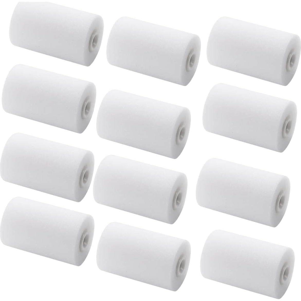 Recargas de rodillo de pintura NANJA 2" (5.08 cm) - Paquete de 12