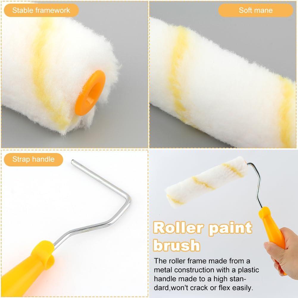 Rodillo de Pintura Mini Trasylph 15x4 cm con 10 Fundas