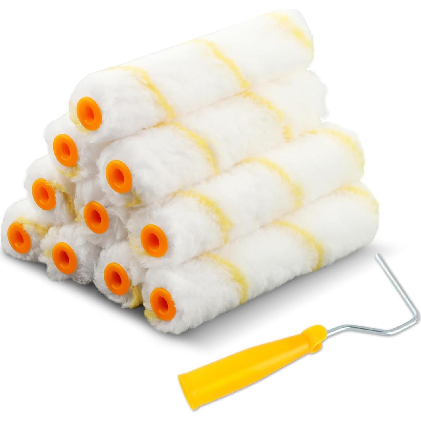 Rodillo de Pintura Mini Trasylph 15x4 cm con 10 Fundas