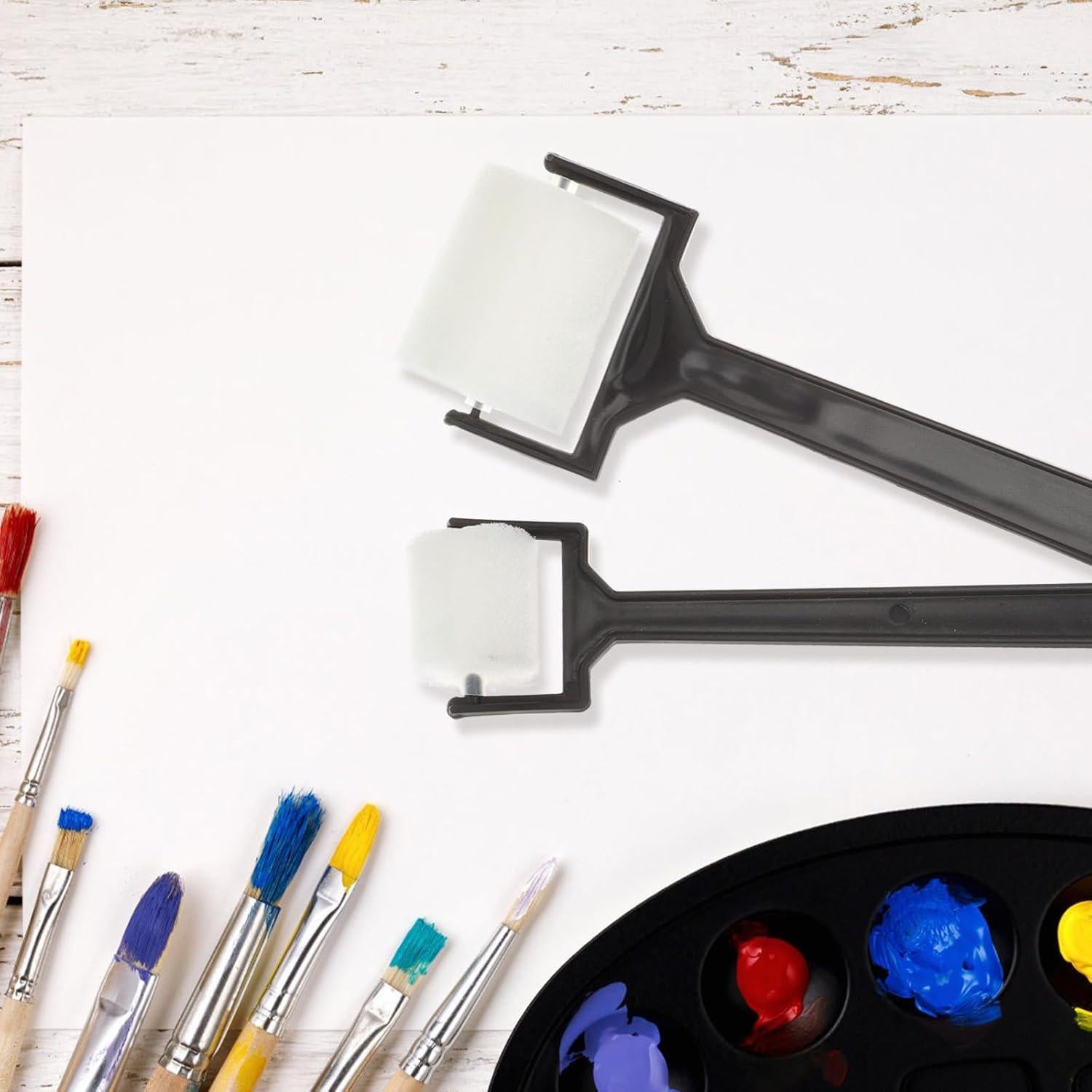 Rodillo de pintura de espuma jojofuny - 15 piezas, 3 tamaños