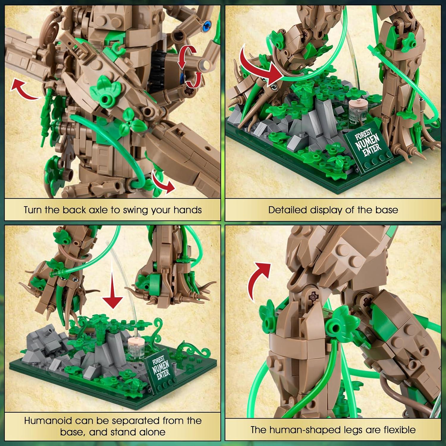 Set de Construcción Vziimo Guardabosques 918 Piezas 8+