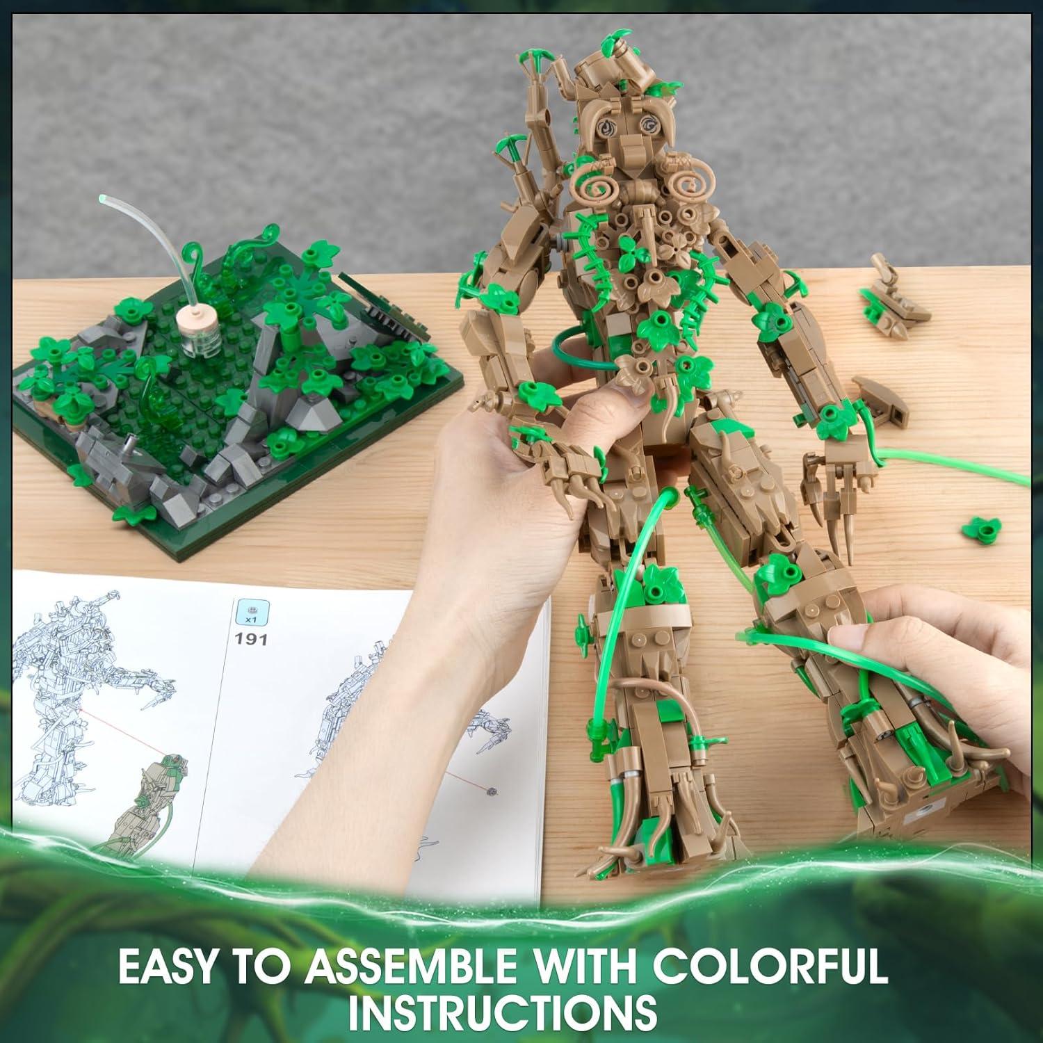 Set de Construcción Vziimo Guardabosques 918 Piezas 8+