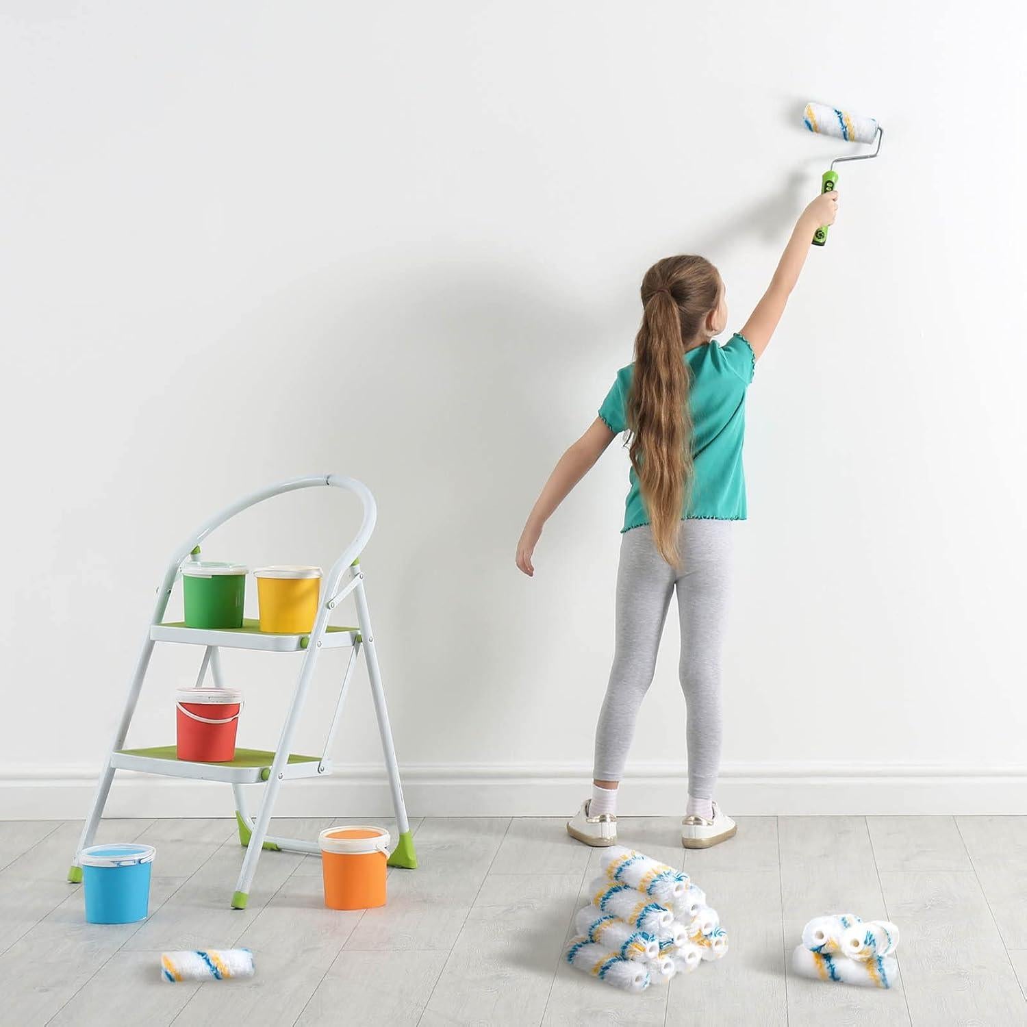 Juego de 100 Mini Rodillos de Pintura 10.16 cm Yoande